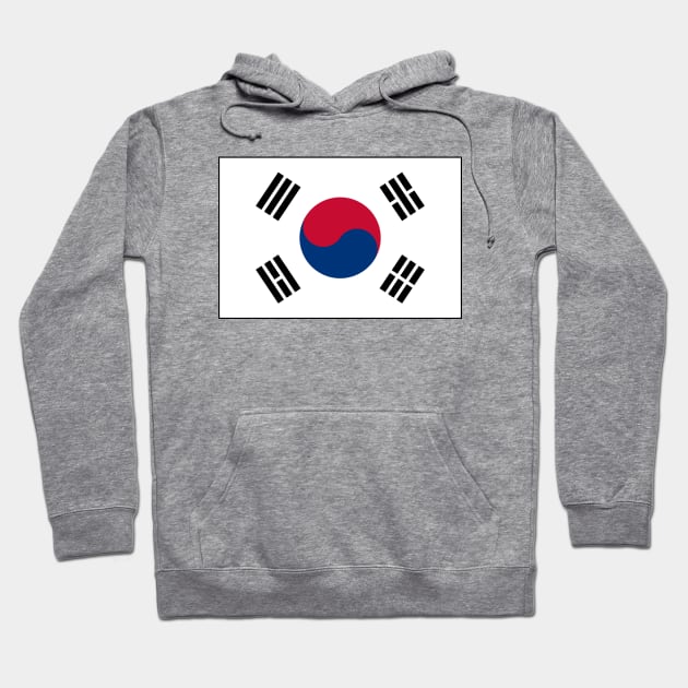 Flag of South Korea Hoodie by COUNTRY FLAGS